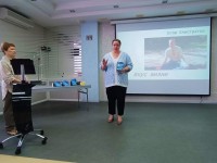 Выступает О.А.Леванова, заведующий отделом краеведения