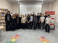 Людмила Елистратова после встречи с 11-м классом