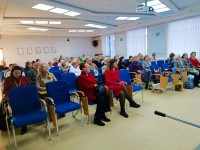 Много слушателей собралось поддержать автора