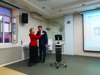 Виктория Федина поздравляет автора