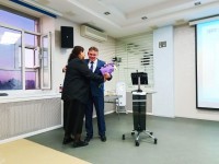 Букет дарит Маргарита Ивченко