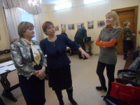 И.Я.Верченко и А.В.Лазарева перед началом мероприятия